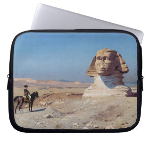 Napoleon Bonaparte Before the Sphinx (by Gérôme) Laptop Sleeve