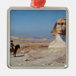 Napoleon Bonaparte Before the Sphinx (by Gérôme) Metal Ornament