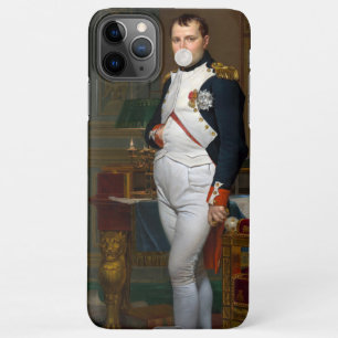 Napoleon Bonaparte blowing a white bubble gum iPhone 11Pro Max Case