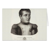 Napoleon Bonaparte Elegant Antique Engraving (Front Horizontal)