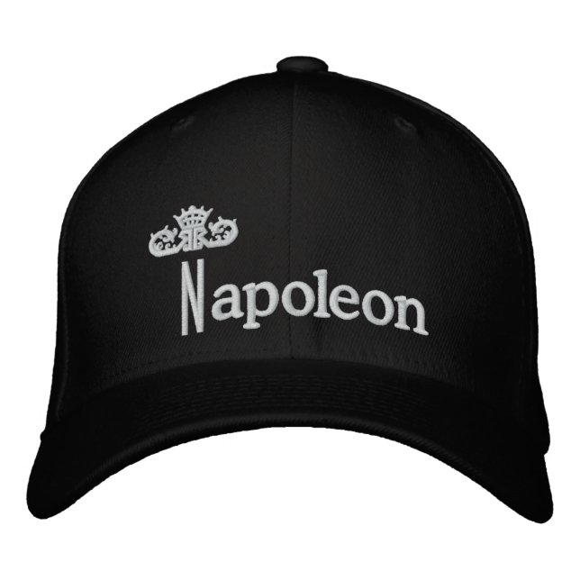 Napoleon Bonaparte Embroidered Baseball Hat (Front)