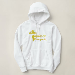 Napoleon Bonaparte Embroidered Hoodie