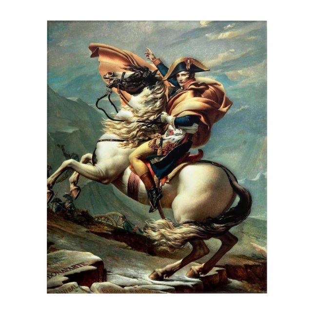 Napoleon Bonaparte Emperor France Acrylic Print (Front)