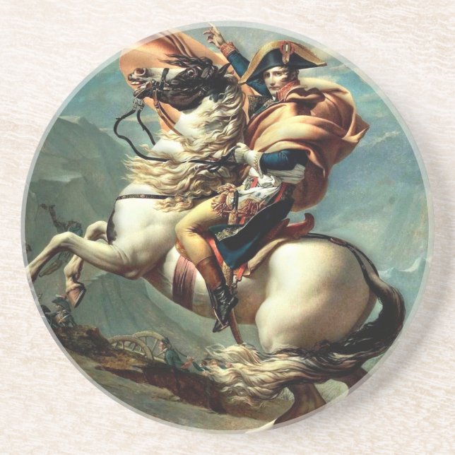 Napoleon Bonaparte Emperor France Coaster (Front)