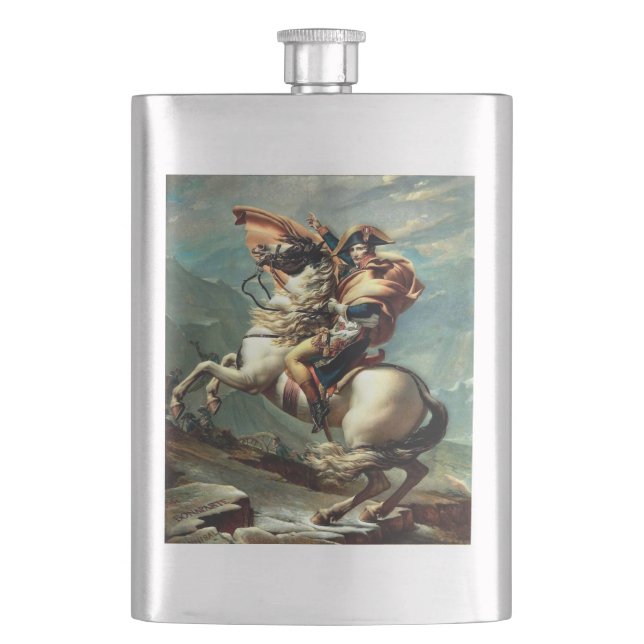 Napoleon Bonaparte Emperor France Flask (Front)