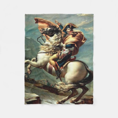 Napoleon Bonaparte Emperor France Fleece Blanket