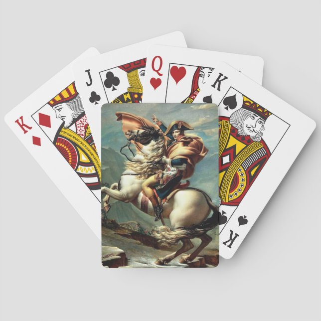 Napoleon Bonaparte Emperor France Poker Cards (Back)