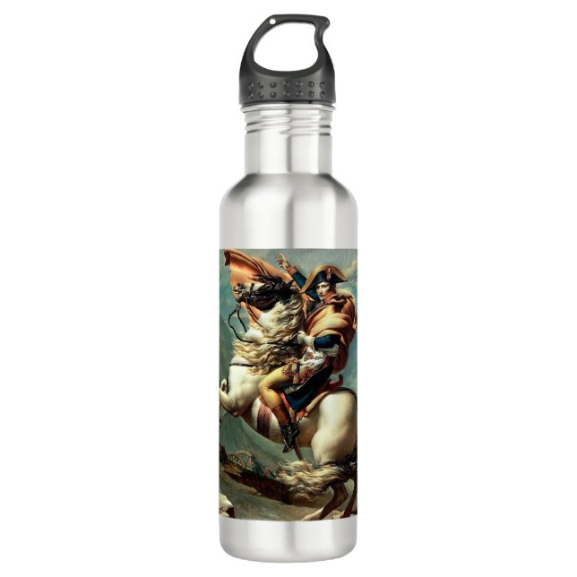 Napoleon Bonaparte Emperor France Stainless Steel Water Bottle (Front)