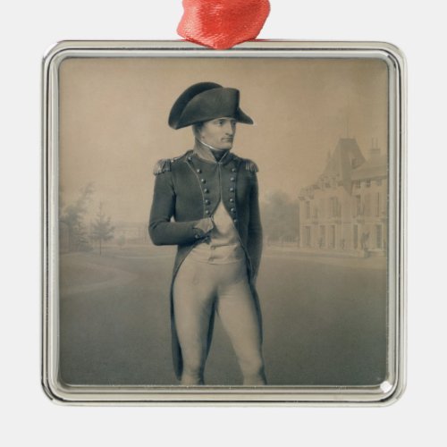 Napoleon Bonaparte First Consul at Malmaison Metal Ornament