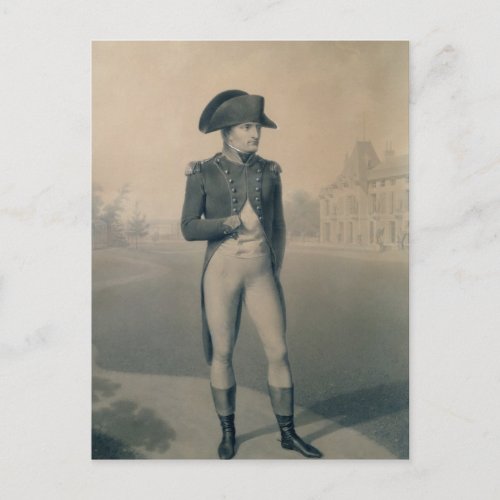 Napoleon Bonaparte First Consul at Malmaison Postcard