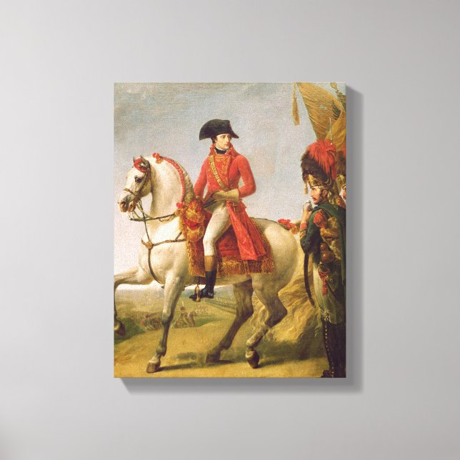 Napoleon Bonaparte  First Consul Canvas Print (Front)