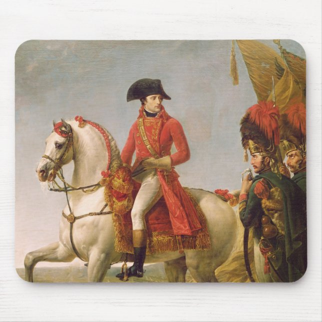 Napoleon Bonaparte  First Consul Mouse Pad (Front)