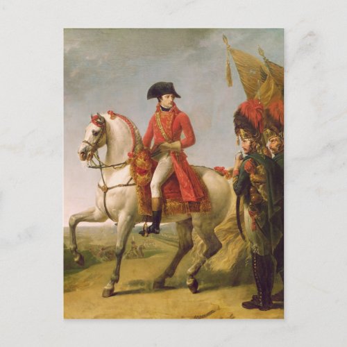 Napoleon Bonaparte  First Consul Postcard