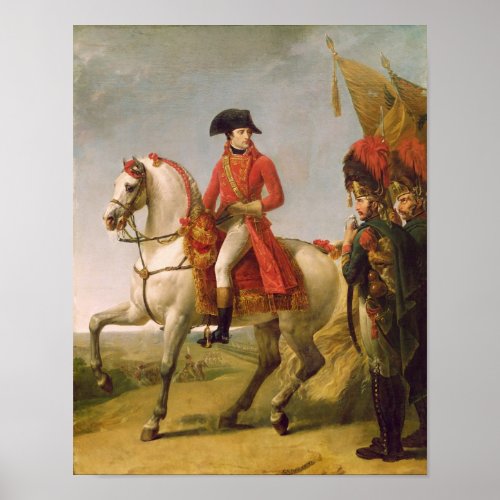 Napoleon Bonaparte  First Consul Poster