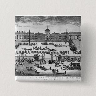 Napoleon Bonaparte  First Consul, ReviewingTroops Pinback Button