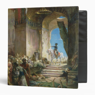 Napoleon Bonaparte in the Grand Mosque at Cairo Binder