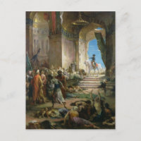 Napoleon Bonaparte  in the Grand Mosque at Cairo