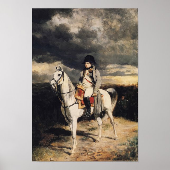 Napoleon Bonaparte On Horseback Poster (Front)