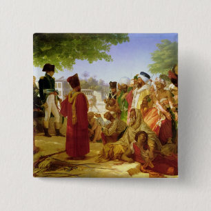 Napoleon Bonaparte  Pardoning the Rebels Pinback Button