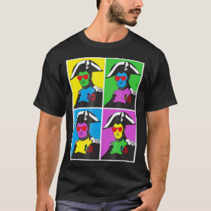 Napoleon Bonaparte Pop Art Poster Style T-Shirt