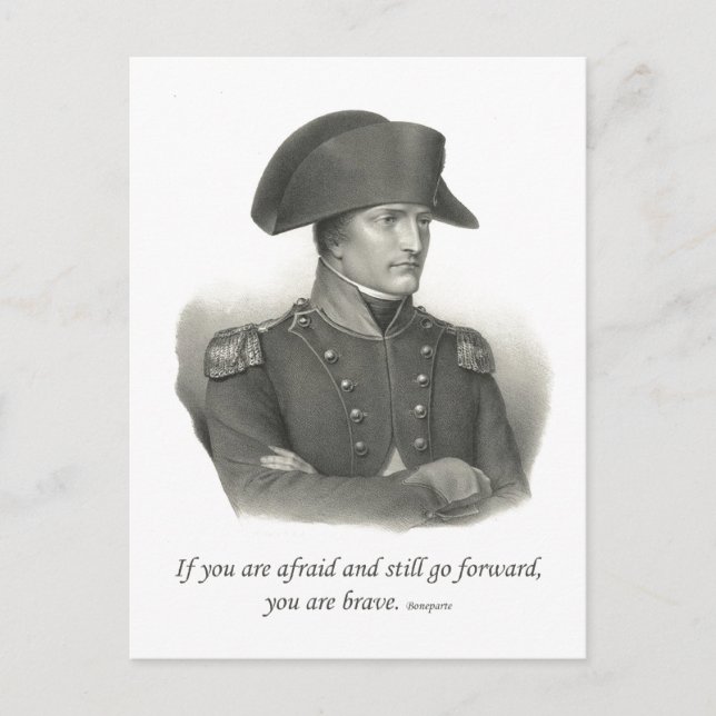 Napoleon Bonaparte Postcard (Front)