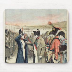 Napoleon Bonaparte presenting the female Mouse Pad