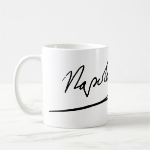 Napoleon Bonaparte signature Coffee Mug