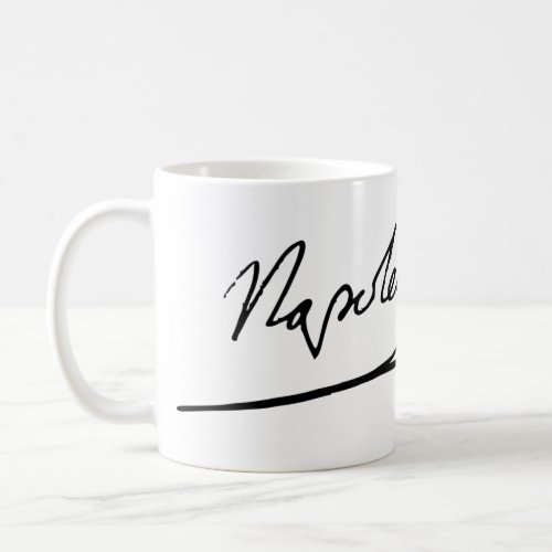 Napoleon Bonaparte signature Coffee Mug