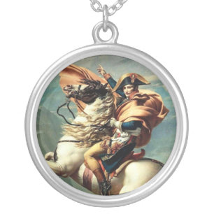 Napoleon Bonaparte Silver Plated Necklace