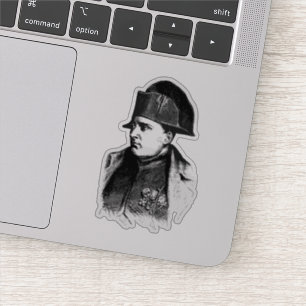 Napoleon Bonaparte Vintage Engraving Sticker