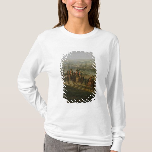 Napoleon Bonaparte  Visiting the Camp at T-Shirt (Front)