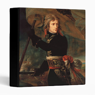 Napoleon Bonaparte's Rally at the Battle of Arcole 3 Ring Binder