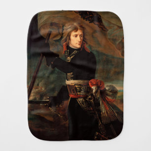 Napoleon Bonaparte's Rally at the Battle of Arcole Baby Burp Cloth