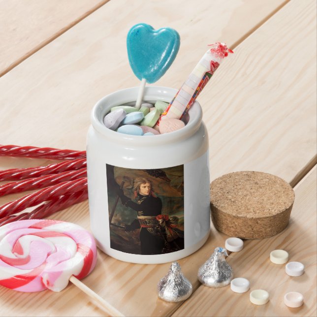Napoleon Bonaparte's Rally at the Battle of Arcole Candy Jar (In Situ)