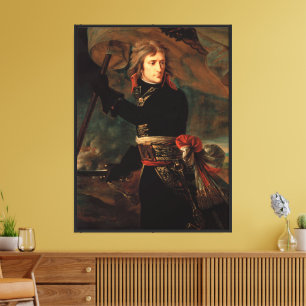 Napoleon Bonaparte's Rally at the Battle of Arcole Canvas Print