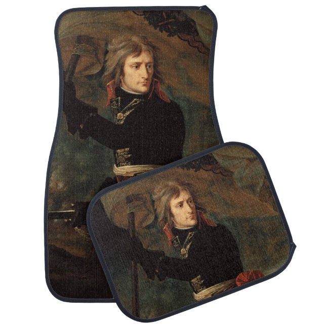 Napoleon Bonaparte's Rally at the Battle of Arcole Car Floor Mat (Set)