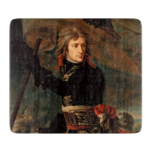 Napoleon Bonaparte's Rally at the Battle of Arcole Cutting Board