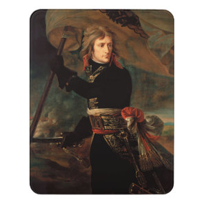 Napoleon Bonaparte's Rally at the Battle of Arcole Door Sign
