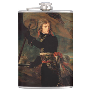 Napoleon Bonaparte's Rally at the Battle of Arcole Flask