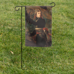Napoleon Bonaparte's Rally at the Battle of Arcole Garden Flag