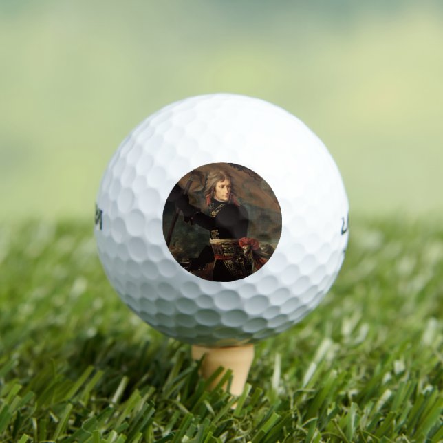 Napoleon Bonaparte's Rally at the Battle of Arcole Golf Balls (Insitu Tee)