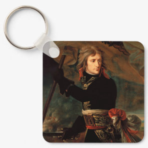 Napoleon Bonaparte's Rally at the Battle of Arcole Keychain