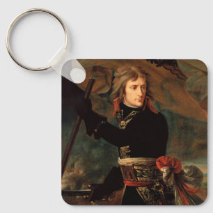 Napoleon Bonaparte's Rally at the Battle of Arcole Keychain