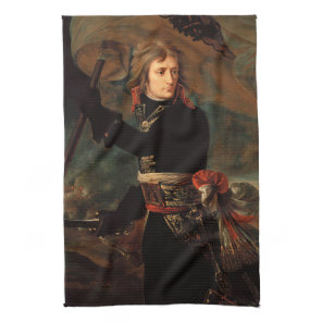 Napoleon Bonaparte's Rally at the Battle of Arcole Kitchen Towel