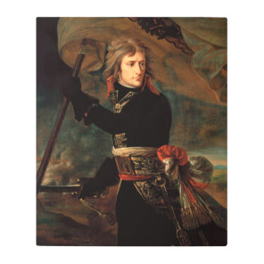 Napoleon Bonaparte's Rally at the Battle of Arcole Metal Print