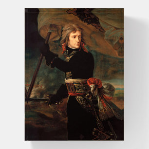 Napoleon Bonaparte's Rally at the Battle of Arcole Paperweight
