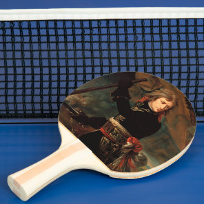 Napoleon Bonaparte's Rally at the Battle of Arcole Ping Pong Paddle