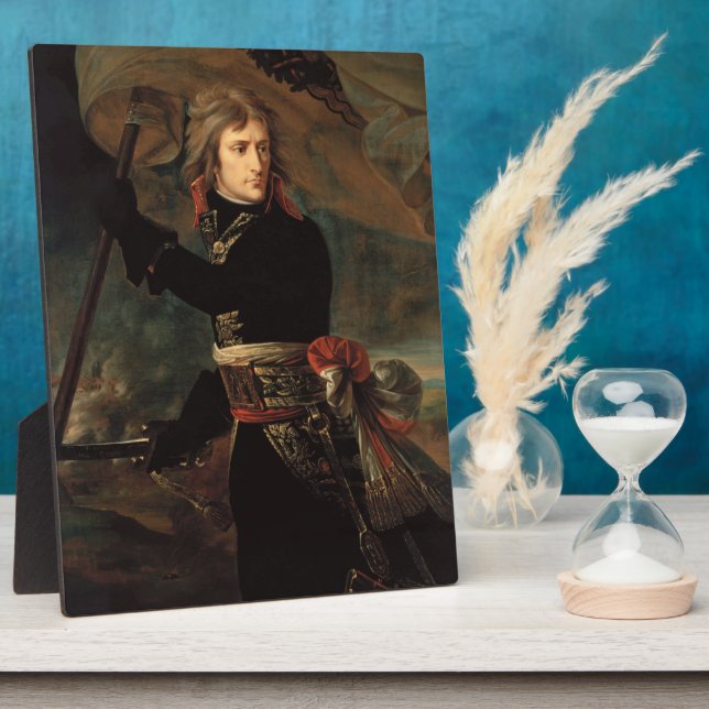Napoleon Bonaparte's Rally at the Battle of Arcole Plaque (Side)