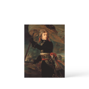 Napoleon Bonaparte's Rally at the Battle of Arcole Postcard