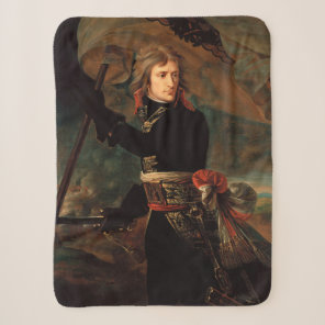 Napoleon Bonaparte's Rally at the Battle of Arcole Sherpa Blanket